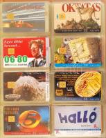 160 darabos magyar telefonkártya gyűjtemény igényes gyűrűs berakóban