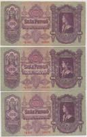 1930. 100P "*E058-*E060" (10x) T:III