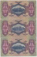 1930. 100P "*E058-*E060" (10x) T:III