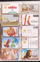 kb 160 darabos magyar telefonkártya gyűjtemény, korai kártyákkal, közülük több használatlan szépen r...