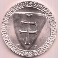 Szabó Géza (1939-) DN. "IV. Béla Király Bullája" Ag emlékérem dísztokban, tanúsítvánnyal (...