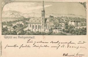 1899 Vienna, Wien; Heiligenstadt, litho