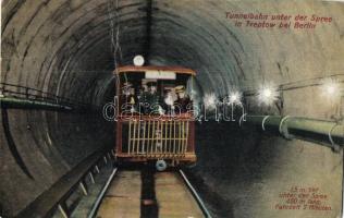 Treptow, Tunnelbahn unter der Spree / tunnel railway (b)