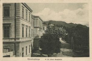 Körmöcbánya, Főreáliskola; kiadja Ritter Lipót J. / secondary school