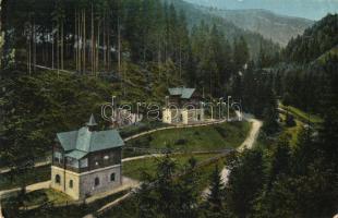 Körmöcbánya, Zólyomvölgy; kiadja Ritter Sándor / Villa Árpád, Villa Erzsébet