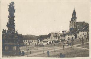 Körmöcbánya, Fő tér / main square, photo