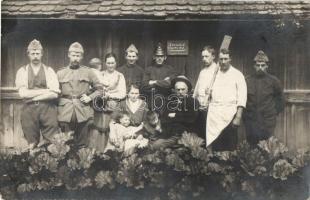 WWI Grenzdienst, Feld-Haubitz-Batterie 84, photo