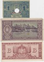 46db vegyes magyar és külföldi bankjegy T:vegyes
46pcs of mixed banknotes C:mixed