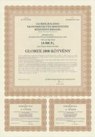 Budapest 1998. "Globex Holding Vagyonkezelő és Befektetési Részvénytársaság / Globex 2000 Kötvé...