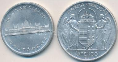 1943. 5P Al "Horthy Miklós születésének 75. évfordulója" + 1945. 5P Al "Parlament&quo...