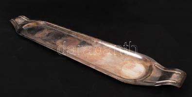 Likőrös készlet alpakka tálcával, hibátlan, m:7 cm, h:42 cm