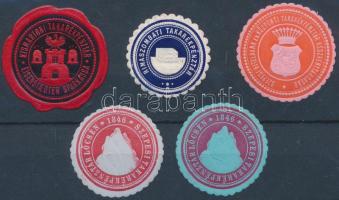Takarékpénztárak 5 klf pecsétbélyeg