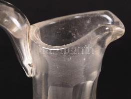 Dugós kiöntő, csiszolt, hámozott, hibátlan, m:22 cm