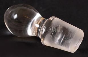 Dugós kiöntő, csiszolt, hámozott, hibátlan, m:22 cm