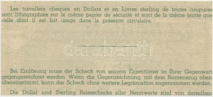 Kanada DN "Canadian Pacific Express Company" 10$ "SPECIMEN" utazási csekk T:I
Ca...