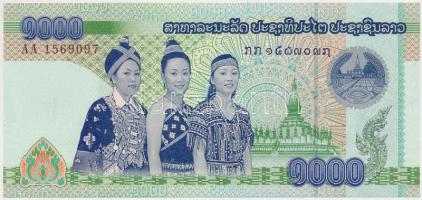 Laosz 2008. 1000K T:I Laos 2008. 1000 Kip C:UNC