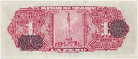 Mexikó 1950. 1P T:III Mexico 1950. 1 Peso C:F