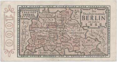 Német Birodalom / Weimari Köztársaság / Berlin 1922. 1000M T:III
German Empire / Weimar Republic / B...