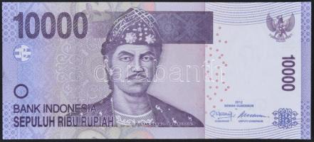 Indonézia 2012. 10.000R T:I Indonesia 2012. 10.000 Rupiah C:UNC