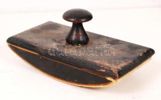 Régi fa tapper / Wooden ink blotter