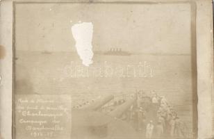 Dardanelles, Moudros / Mudros, warship, mariners, Moudros hadihajó, tengerészek
