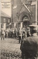 Jelgava, Mitau, Roman catholic church, WWI soldiers after the worship
