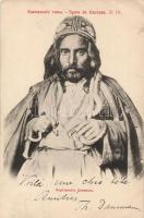 'Types du Caucase'Caucasian folklore, Persian Dervish, snakes (EK)