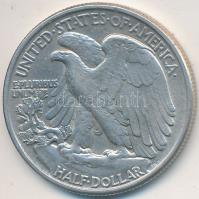 Amerikai Egyesült Államok 1946. 1/2$ Ag "Walking Liberty" T:2-
USA 1946. 1/2 Dollar Ag &qu...