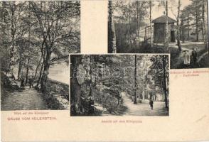 Adlerstein, Königsee, Königsplatz, Höhepunkt, Zapfenhaus / lake, field, highest point, rest house