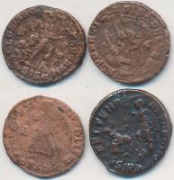 Római Birodalom Follis Br (4x) T:2-,3