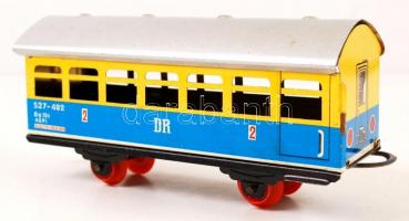 Personenzug Spurs, német felhúzós játék vasút, eredeti dobozában, felhúzó hiányzik