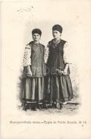 Types de Petite Russie / Little Russian folklore, women