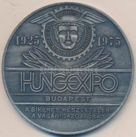 1975. "HUNGEXPO Budapesti Nemzetközi Vásárközpont / Tavaszi Budapesti Nemzetközi Vásár" fém emlékérem (70mm) T:2