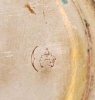 Langendorf ezüst zsebóra sérült hátsó zsanérral, járó szerkezettel, de tisztításra szorul / Langendo...