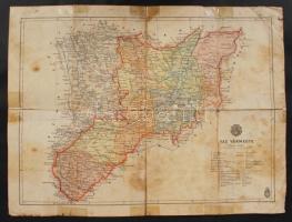 1941-1956 5 db térkép (A világ politikai térképe, Közép-Európa új térképe, Magyarország politikai té...