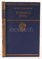 Móricz Zsigmond: Harmatos rózsa. Aláírt példány! Bp., Athenaeum. Jó állapotú egészvászon kötésben
