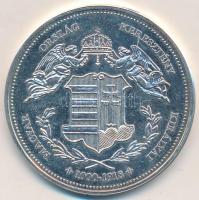 DN "Magyarország Keresztény Királyai / I. "Igazságos" Mátyás 1458-1490" Ag(0.333) emlékérem (20,2g/38,36mm) T:PP ph. 5000db