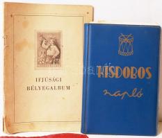 Kisdobos album, bélyeggyűjtemény, jelvények, egyéb