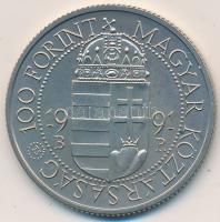 1991. 100Ft "II. János Pál pápa látogatása" T:BU Adamo EM119