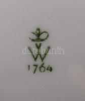 Wallendorf váza, Humboldt egyetem képével, matricás, hibátlan, jelzett, m: 16 cm