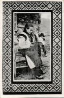 1956 Hucul children, folklore