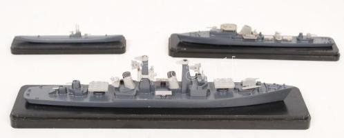 3 db oroaz hadihajó makettje / 3 Russian warships mock-up