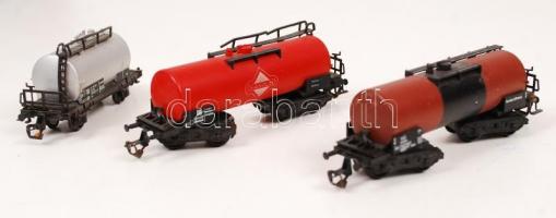 6 db vasúti modell vegyes állapotban