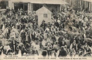 Monastir, market place, market (fl)