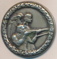 Sződy Szilárd (1878-1939) ~1935. Levente lövész jelvény (48mm) T:2