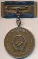 1955. "Magyar Népköztársaság Bajnokságai / OTSB (Országos Torna és Sportbizottság)" Br díjérem (30mm) T:2
