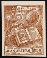 9 db különböző ex libris