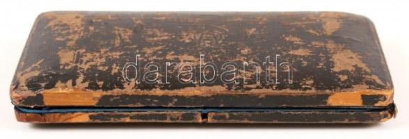 Hiánytalan antik réz körző készlet / Antique compass