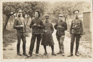 Ulm POW camp, soldiers, photo