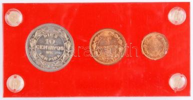 Honduras 1957. 1c + 1956. 2c + 1954. 10c plasztiktokos szett T:1
Honduras 1957. 1 Centavos + 1956. 2...